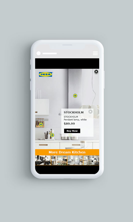 Ikea Rich Media Multi-Interactive Example